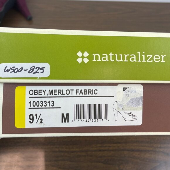 Naturalizer Merlot Fringe Womens Pumps 9.5M - Picture 10 of 11